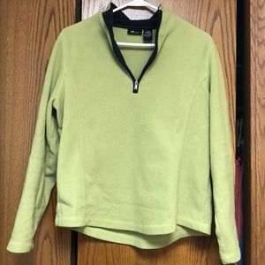 SJB Active lime green pullover